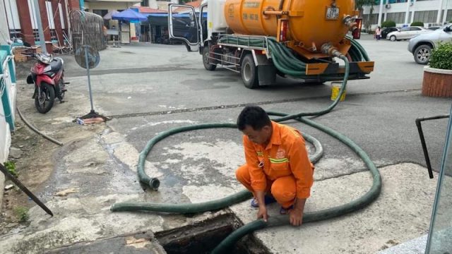 Hút Bể Phốt Quận Hoàng Mai