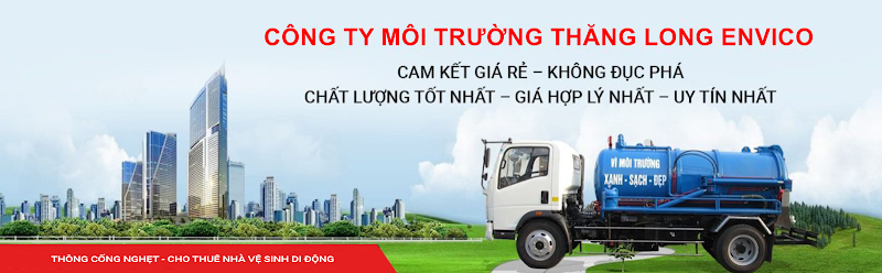 Hút bể phốt quận Nam Từ Liêm – Thăng Long Envico