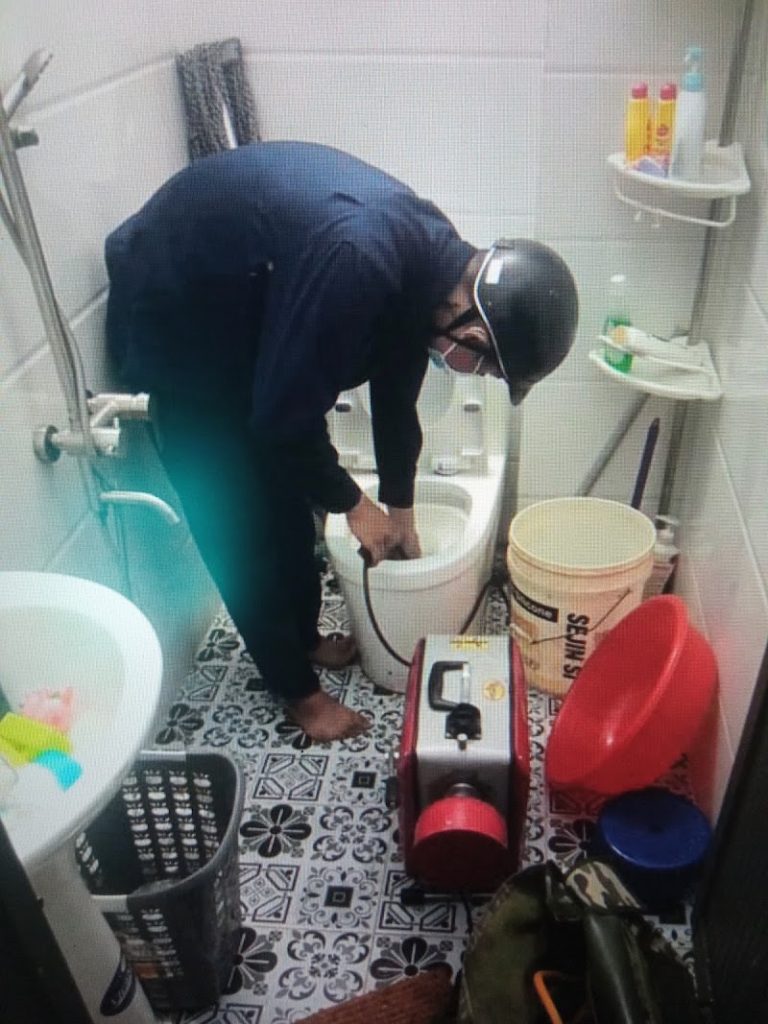 Thồng Cầu Cống nghẹt thông bồn cầu An Huy