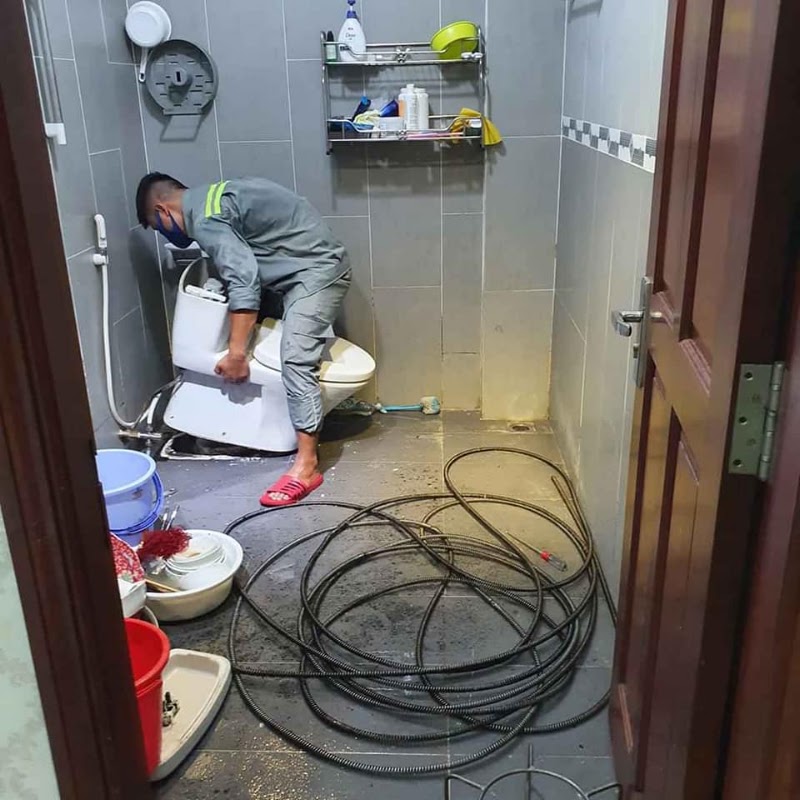 Thông cống nghẹt Nhà Bè - dichvumoitruong