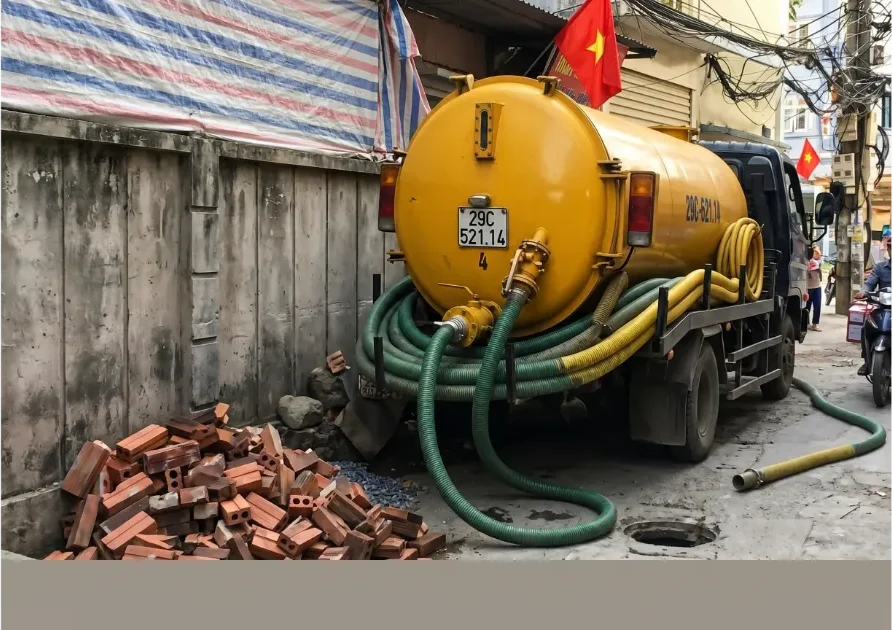 Bảng Giá Hút Bể Phốt Hà Nội Đầy Đủ